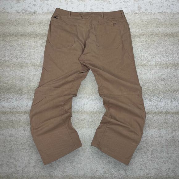Vintage 5.11 Tactical Pants Tan Baggy Fit Cargos Military Grade 90s - Picture 1 of 5